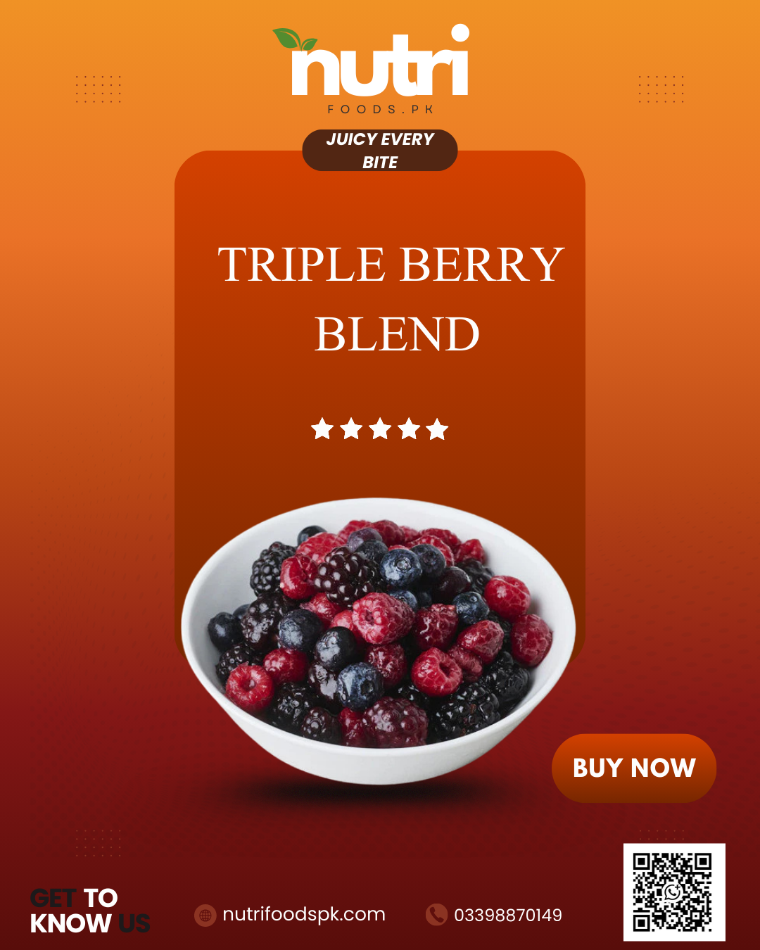 Triple berry  Blend