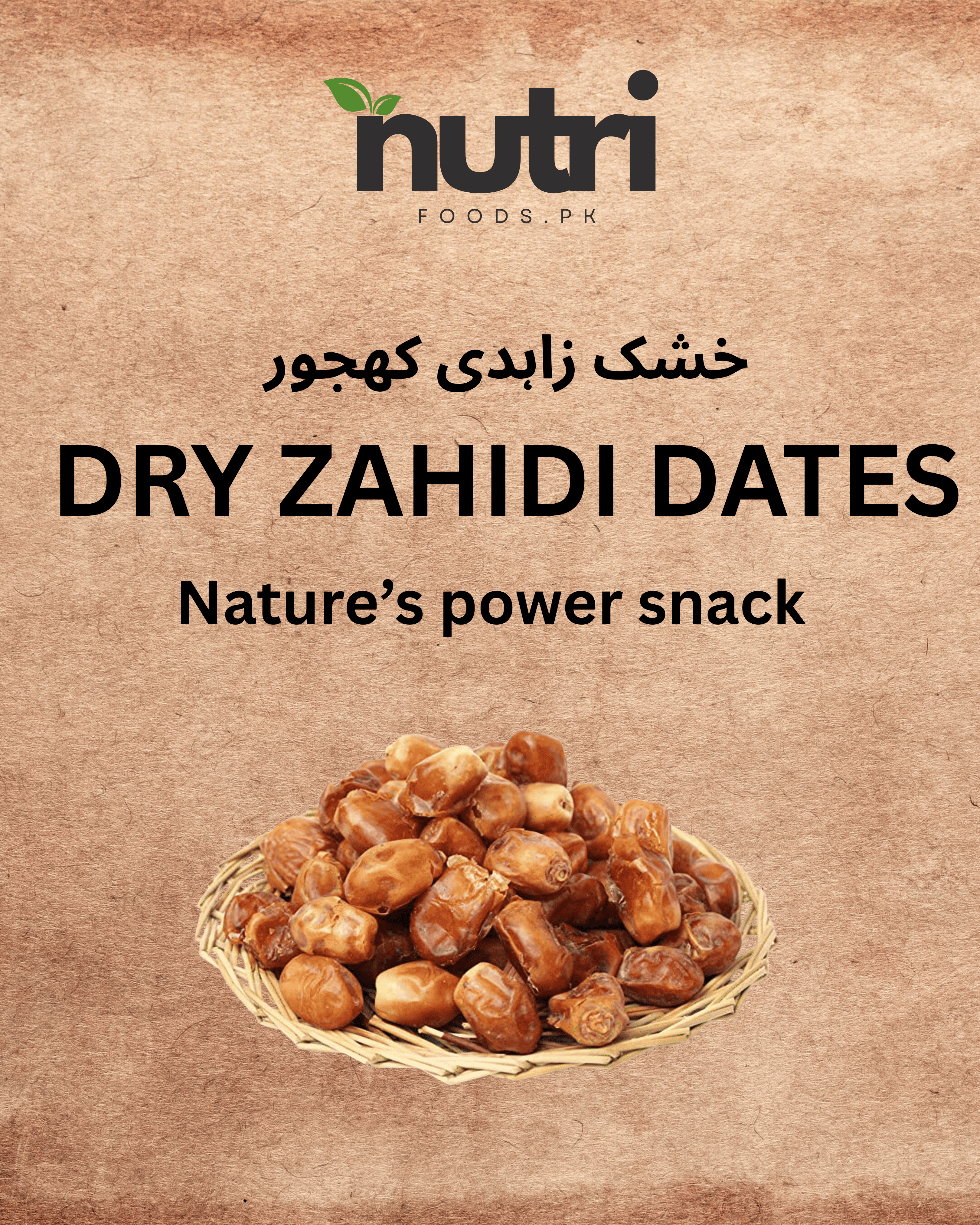 Dry Zahidi Dates خشک زاہدی کھجور