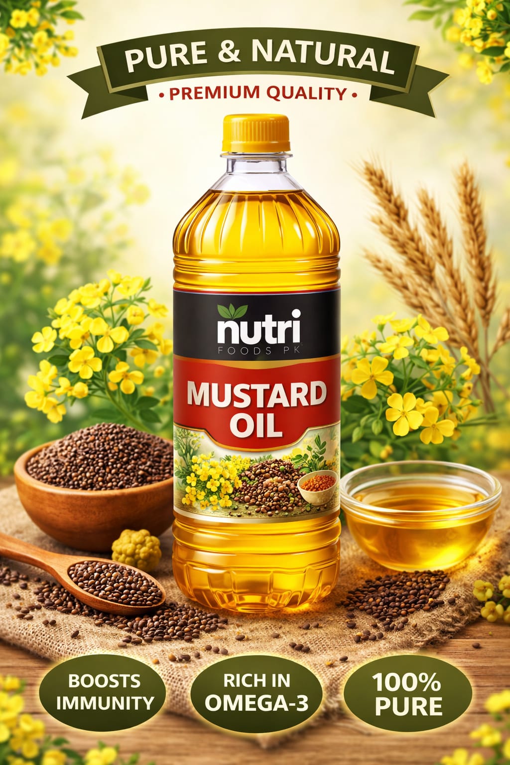Mustard Oil سرسوں کا تیل