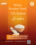 White Sesame Seed ,Till Safaid سفید تل